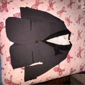 Elegant Kids Black Blazer Set